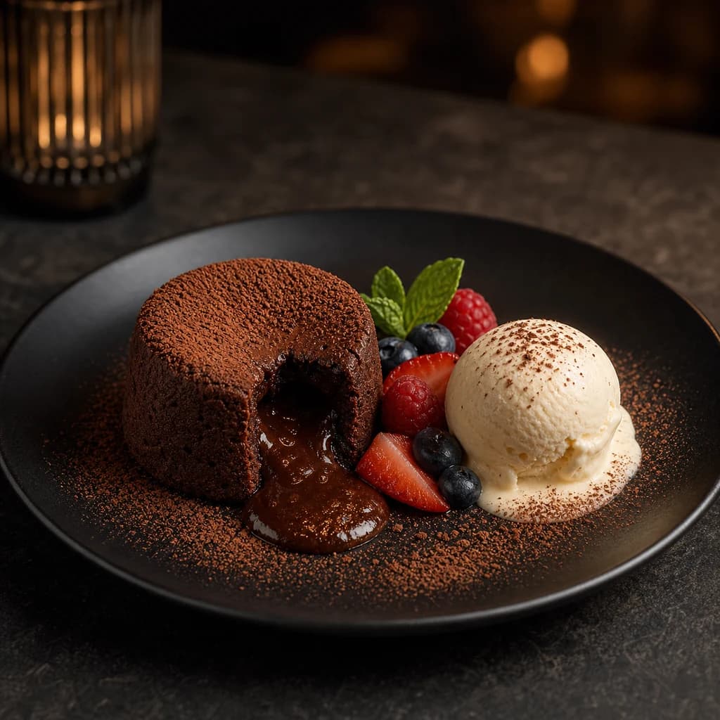 Akışkan Çikolatalı Sufle