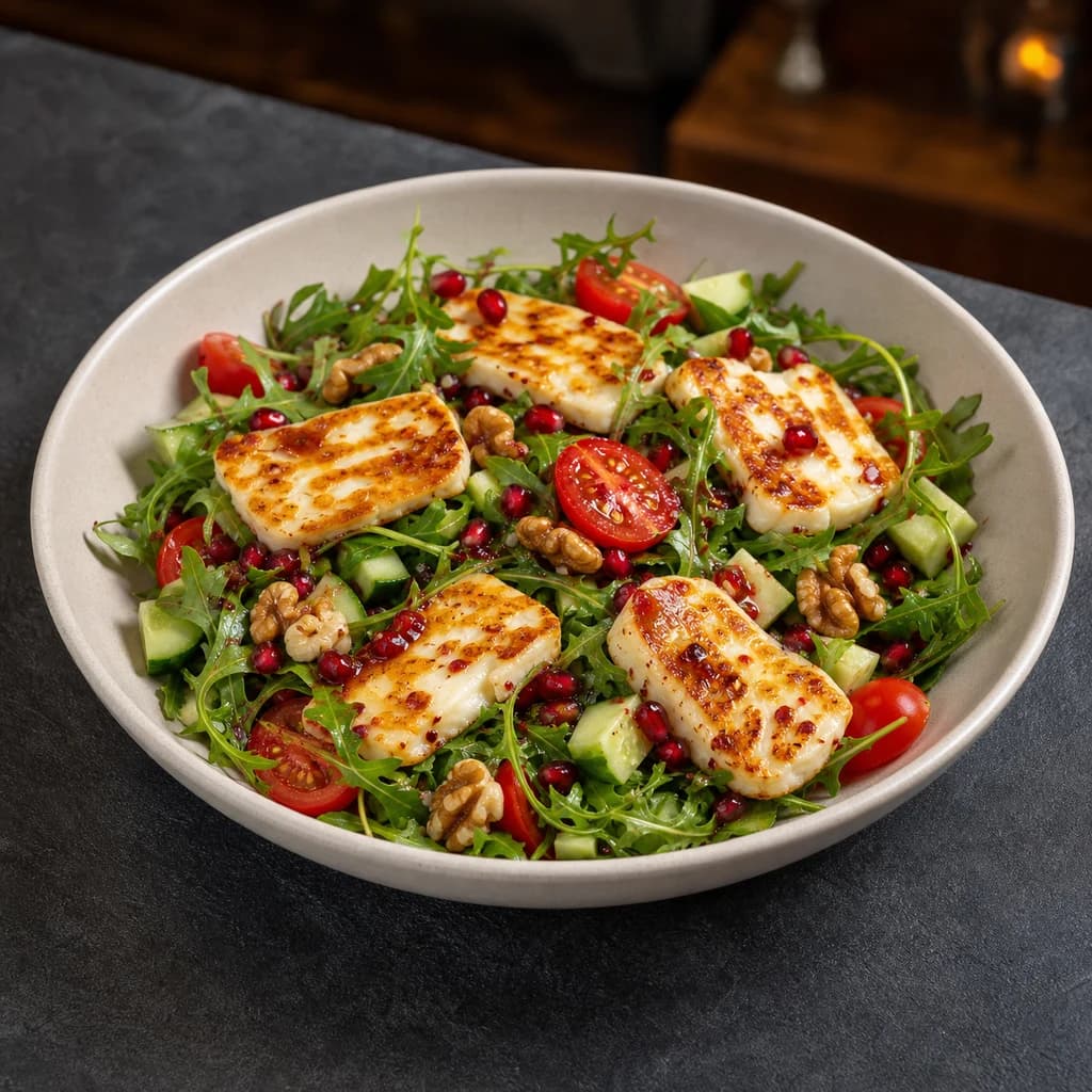 Izgara Hellimli Salata